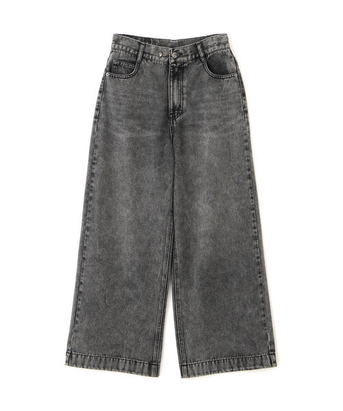 FREE'S MART（フリーズマート）の「◆裾ボタン2WAYバギーデニム（デニムパンツ・レディース・ブラック系その他/ブルー系その他3・MEDIUM/SMALL）」の3枚目の写真
