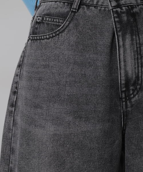 FREE'S MART（フリーズマート）の「◆裾ボタン2WAYバギーデニム（デニムパンツ・レディース・ブラック系その他/ブルー系その他3・MEDIUM/SMALL）」の10枚目の写真
