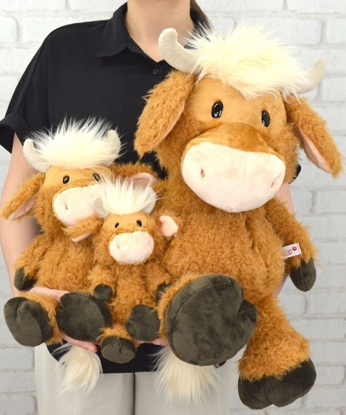 NICI/FF2024 ウシ マクモーレー ぬいぐるみ53cm（おもちゃ）｜nici