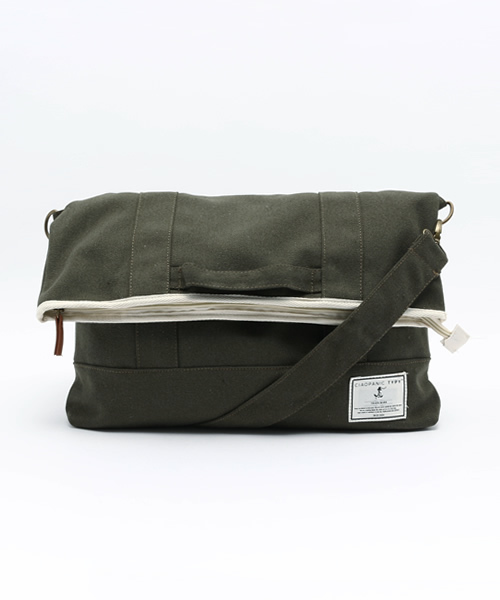 CIAOPANIC TYPY（チャオパニックティピー）の「【CIAOPANICTYPY】キャンバス2WAYショルダーバッグ（ショルダーバッグ・メンズ・ブラック/ネイビー/その他21/グレー/クリーム・FREE）」の3枚目の写真