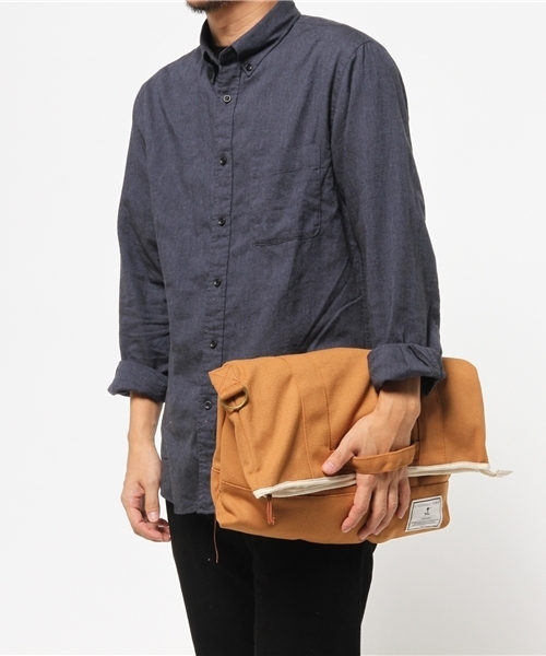 CIAOPANIC TYPY（チャオパニックティピー）の「【CIAOPANICTYPY】キャンバス2WAYショルダーバッグ（ショルダーバッグ・メンズ・ブラック/ネイビー/その他21/グレー/クリーム・FREE）」の12枚目の写真