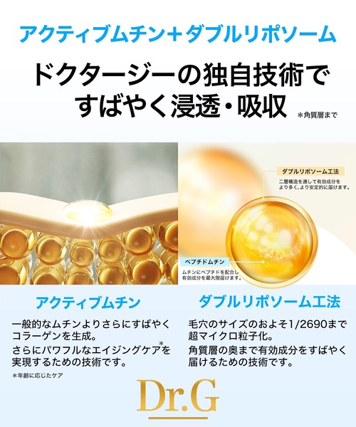 Dr.G(ドクタージー)の「Dr.G ブラックスネイル コラーゲン トゥ ミストセラム(美容液/オイル/クリーム・レディース・クリア・FREE)」の5枚目の写真