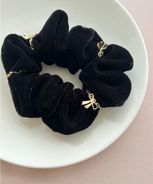 セール】ファブリックリボンチャーム シュシュ（シュシュ）｜ciite