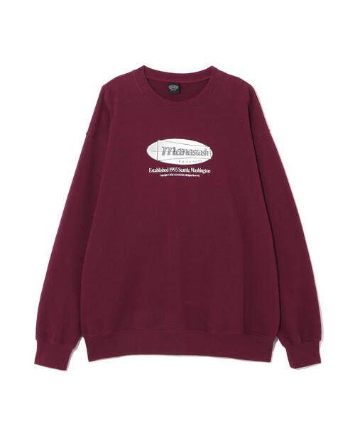 MANASTASH(マナスタッシュ)の「MANASTASH/マナスタッシュ CiTee SWEAT EMBLEM/シティスウェットエンブレム(スウェット・メンズ・ブラック/その他/ホワイト・M/L/S)」の14枚目の写真
