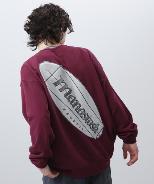 MANASTASH(マナスタッシュ)の「MANASTASH/マナスタッシュ CiTee SWEAT EMBLEM/シティスウェットエンブレム(スウェット・メンズ・ブラック/その他/ホワイト・M/L/S)」の15枚目の写真