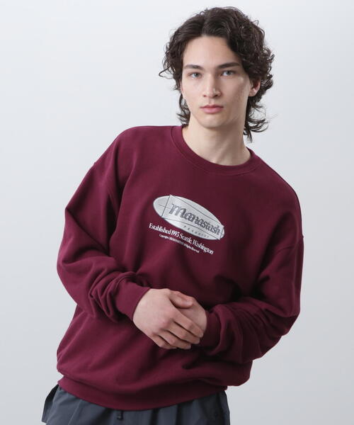 MANASTASH(マナスタッシュ)の「MANASTASH/マナスタッシュ CiTee SWEAT EMBLEM/シティスウェットエンブレム(スウェット・メンズ・ブラック/その他/ホワイト・M/L/S)」の16枚目の写真