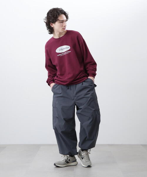 MANASTASH(マナスタッシュ)の「MANASTASH/マナスタッシュ CiTee SWEAT EMBLEM/シティスウェットエンブレム(スウェット・メンズ・ブラック/その他/ホワイト・M/L/S)」の18枚目の写真