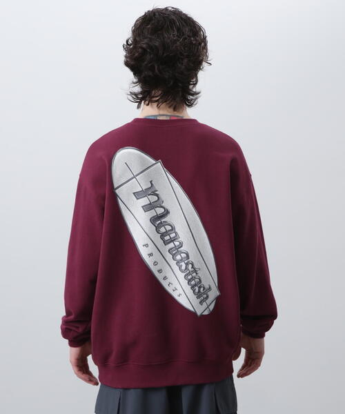 MANASTASH(マナスタッシュ)の「MANASTASH/マナスタッシュ CiTee SWEAT EMBLEM/シティスウェットエンブレム(スウェット・メンズ・ブラック/その他/ホワイト・M/L/S)」の20枚目の写真