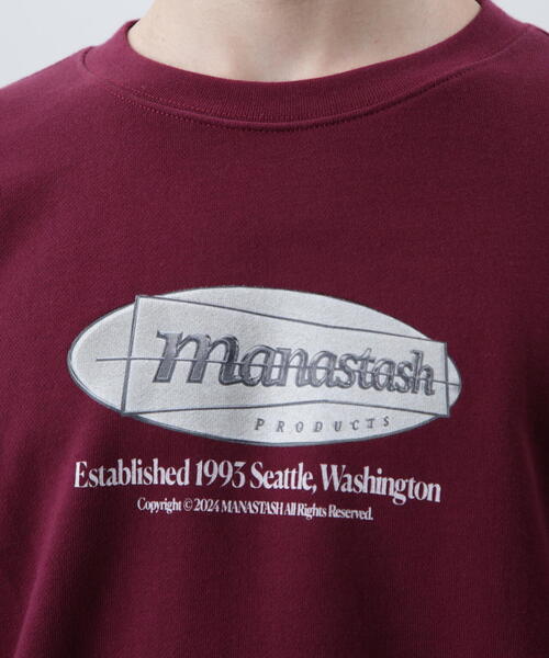 MANASTASH(マナスタッシュ)の「MANASTASH/マナスタッシュ CiTee SWEAT EMBLEM/シティスウェットエンブレム(スウェット・メンズ・ブラック/その他/ホワイト・M/L/S)」の21枚目の写真