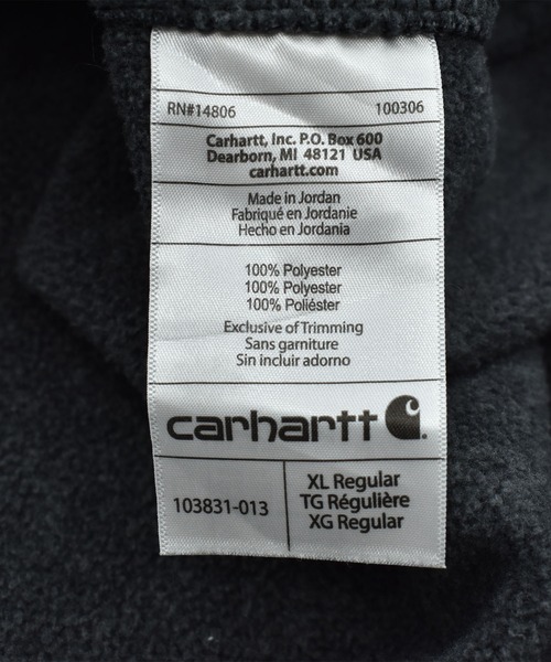 Carhartt(カーハート)の「【ヴィンテージ古着】Carhartt ハーフジップ フリース プルオーバー(その他トップス・メンズ・チャコールグレー・X-LARGE)」の7枚目の写真