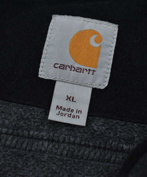 Carhartt(カーハート)の「【ヴィンテージ古着】Carhartt ハーフジップ フリース プルオーバー(その他トップス・メンズ・チャコールグレー・X-LARGE)」の6枚目の写真