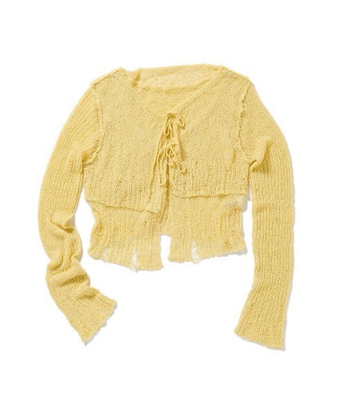 セール】Double Sheer Cardigan（カーディガン/ボレロ