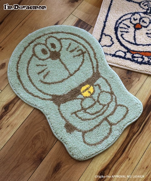 I'M DORAEMON/ダイカットマット（ラグ/マット）｜Flowering（フラワー