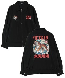 MAISON mou（メゾンムー）の「【cYc oh/サイ コー】loose style suvenia blouson(jacket) / ルーズシルエットDTFプリントスーベニアブルゾン(ジャケット)（ブルゾン）」