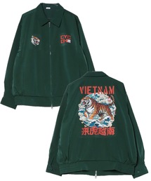 MAISON mou（メゾンムー）の「【cYc oh/サイ コー】loose style suvenia blouson(jacket) / ルーズシルエットDTFプリントスーベニアブルゾン(ジャケット)（ブルゾン）」