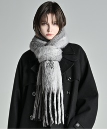 ADRER(�A�h���[)��volume fringe shaggy muffler / �{�����[���t�����W�V���M�[�}�t���[(�}�t���[)