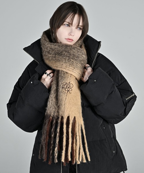 volume fringe shaggy muffler / ボリュームフリンジシャギーマフラー