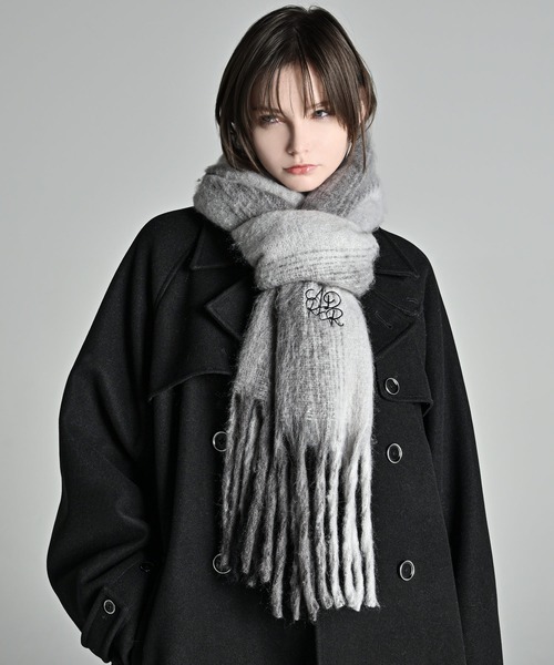 volume fringe shaggy muffler / ボリュームフリンジシャギーマフラー