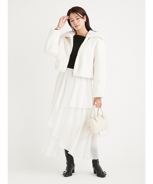 CELFORD（セルフォード）の「ファーショートジャケット（その他