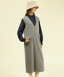 新品フィロソフィーPHILOSOPHYウールワンピース♯38グレー MACKINTOSH PHILOSOPHY GREY LABEL | PICK UP ITEM 2024 WINTER