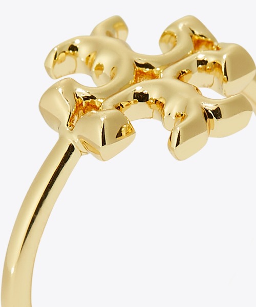 TORY BURCH（トリーバーチ）の「エレノア リング（リング・レディース・ゴールド・8号/7号/6号）」の2枚目の写真