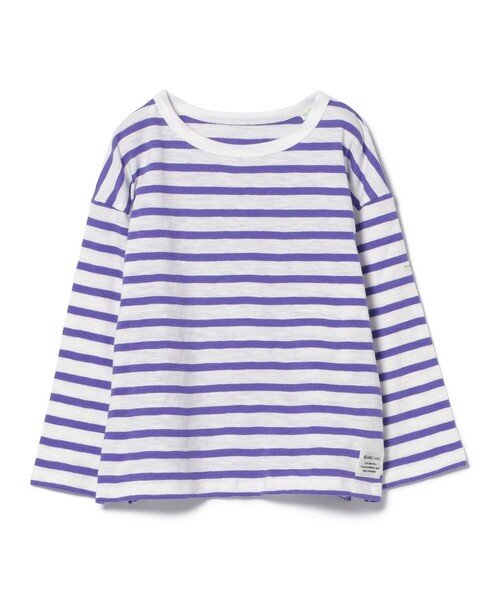 サイズ2 KAJA ボーダー ロングスリーブ Tシャツ osharewalker カットソー 長袖 メンズ トップス ロンT クルー