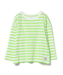 カラフル ボーダー ロングスリーブ Tシャツ 2025SS（90～150cm）