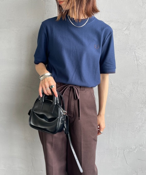 セール】[FRED PERRY/フレッドペリー] 袖ティップライン ワン