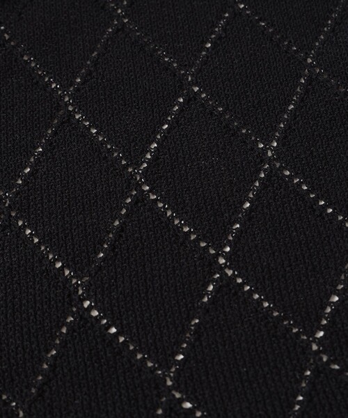 B:MING by BEAMS（ビーミングバイビームス）の「12ゲージ アーガイル スキッパー ポロシャツ（ポロシャツ・メンズ・ホワイト系その他5/ブラック・S/M/L/XL）」の14枚目の写真