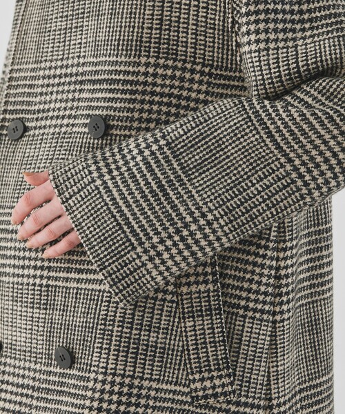 rito structure ショートコート チェック rito structure ショートコート チェック