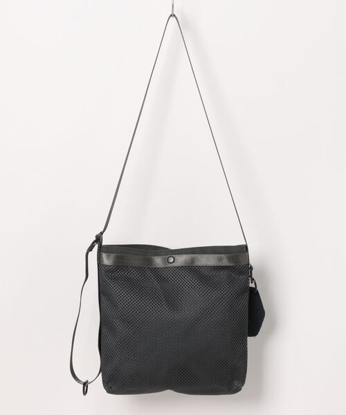 WEEKEND(ER)(ウィークエンダー)の「WEEKEND(ER)/ウィークエンダ― MESH& SHOULDER BAG(ショルダーバッグ・レディース・タン/グレー・FREE)」の14枚目の写真
