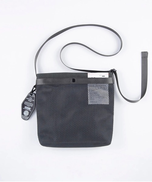 WEEKEND(ER)(ウィークエンダー)の「WEEKEND(ER)/ウィークエンダ― MESH& SHOULDER BAG(ショルダーバッグ・レディース・タン/グレー・FREE)」の5枚目の写真