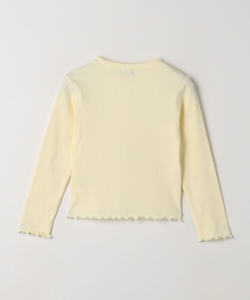 green label relaxing(グリーンレーベルリラクシング)の「チュールキャミ+プルオーバー ロングスリーブ / キッズ 100cm-130cm(Tシャツ/カットソー・キッズ・オフホワイト/ライトブルー・100cm/110cm/120cm/130cm)」の11枚目の写真