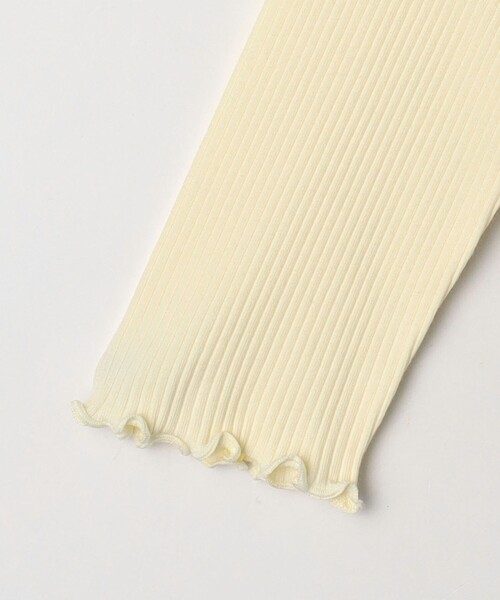 green label relaxing(グリーンレーベルリラクシング)の「チュールキャミ+プルオーバー ロングスリーブ / キッズ 100cm-130cm(Tシャツ/カットソー・キッズ・オフホワイト/ライトブルー・100cm/110cm/120cm/130cm)」の12枚目の写真