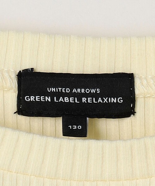 green label relaxing(グリーンレーベルリラクシング)の「チュールキャミ+プルオーバー ロングスリーブ / キッズ 100cm-130cm(Tシャツ/カットソー・キッズ・オフホワイト/ライトブルー・100cm/110cm/120cm/130cm)」の21枚目の写真