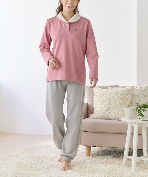 COMME CI COMME CA/コムシコムサ ルームウェア 長袖長パンツ 綿混裏起毛であったか（ルームウェア/パジャマ）｜COMME CI COMME CA（コムシコムサ）
