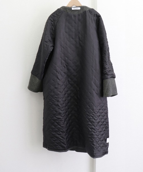 Miniministore(ミニミニストア)の「中綿 チェスターコート レディース 韓国風(トレンチコート・レディース・ブラック/ダークグレー・2XL/L/XL)」の15枚目の写真