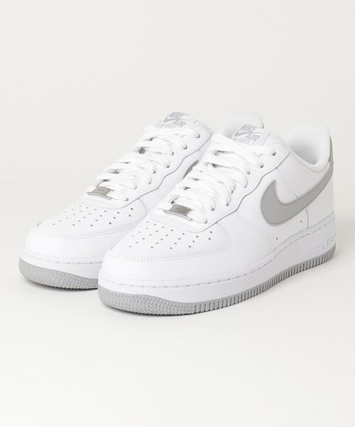 NIKE / Air Force 1 '07 WHITE /LIGHT SMOKE GREY（スニーカー