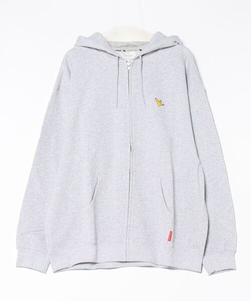(What it isNt)ART BY MARKGONZALES(ワットイットイズント)の「【(What it isNt)ART BY MARKGONZALES / (ワットイットイズント) アートバイ マークゴンザレス】バックプリントジップフーディー(パーカー・メンズ・グレー/ホワイト/ブラック・MEDIUM/LARGE/X-LARGE)」の10枚目の写真