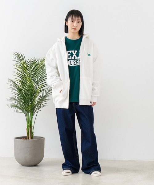(What it isNt)ART BY MARKGONZALES(ワットイットイズント)の「【(What it isNt)ART BY MARKGONZALES / (ワットイットイズント) アートバイ マークゴンザレス】バックプリントジップフーディー(パーカー・メンズ・グレー/ホワイト/ブラック・MEDIUM/LARGE/X-LARGE)」の11枚目の写真