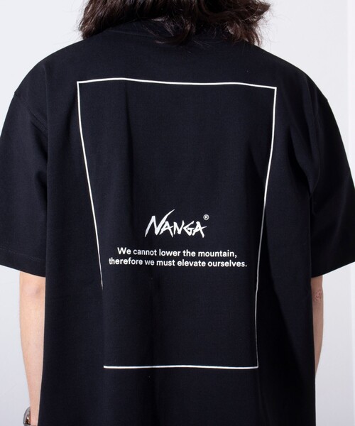 【NANGA別注】バックプリントTシャツ NANGA tシャツ NANGA×GrandPARK/ナンガ×グランドパーク別注