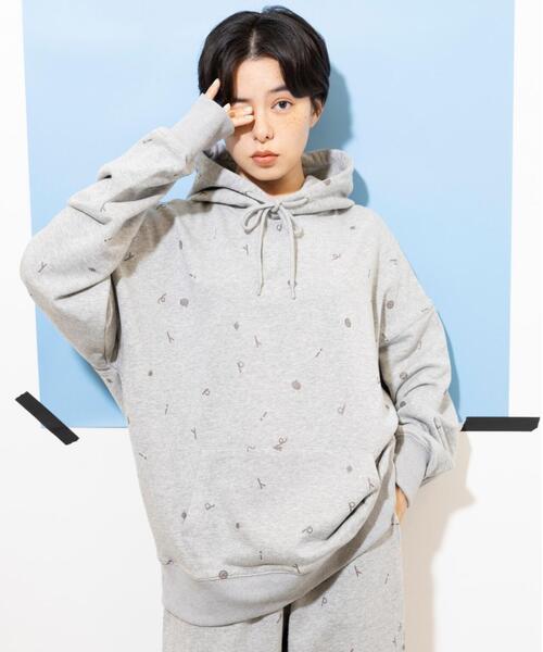 【セール】yipyip/イップイップ/MULTI PATTERN SWEAT HOODIE（パーカー）｜L.H.P（エルエイチピー）