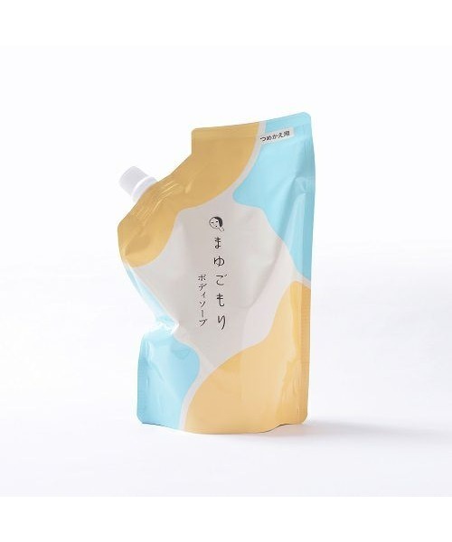よーじや(ヨージヤ)の「まゆごもり ボディソープ(つめかえ)(石鹸/ボディソープ・レディース・ペールイエロー・FREE)」の1枚目の写真