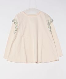 KID BLUE | キッドブルー -ミモザレースインレイ -長袖トップス -KRBN516 -kidblue(その他トップス)