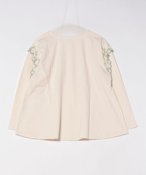 KID BLUE（キッドブルー）の「キッドブルー -ミモザレースインレイ -長袖トップス -KRBN516 -kidblue（その他トップス・レディース・サックスブルー/アイボリー・M/L）」の3枚目の写真