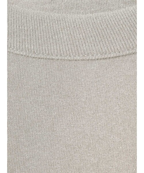 mizuiroind（ミズイロインド）の「mizuiro ind パフスリーブロングT（Tシャツ/カットソー・レディース・ホワイト/ライトグレー/ブルーグレー/アイボリー/ブラック/グレー/カーキ・FREE）」の12枚目の写真