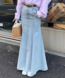 ROYAL PARTY | デニムマキシマーメイドスカート(デニムスカート)