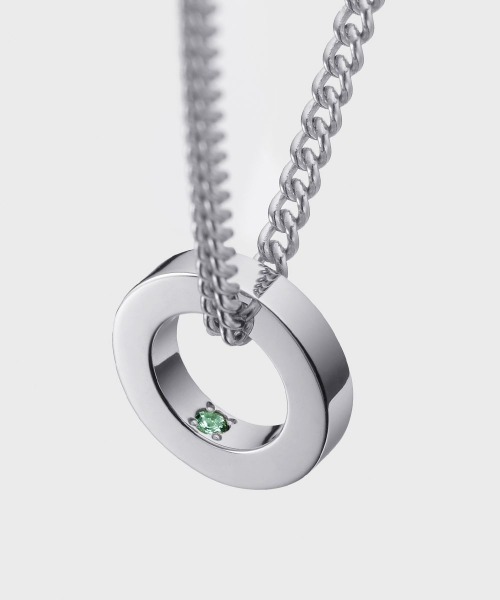 4℃ HOMME+(ヨンドシーオムプラス)の「【5月誕生石】シルバー ネックレス(ネックレス・メンズ・シルバー・FREE)」の2枚目の写真