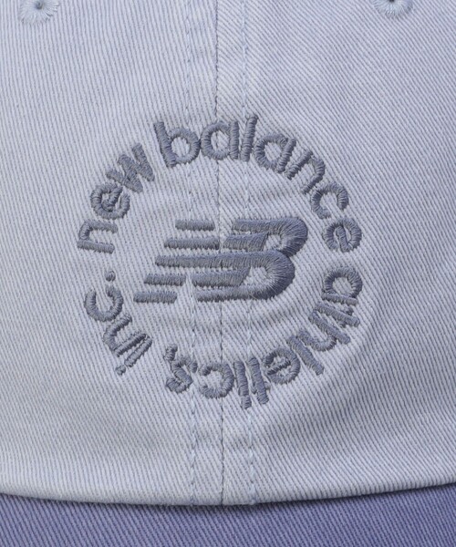 NEW BALANCE（ニューバランス）の「【New Balance】サークルグラフィックキャップ（WEB限定カラー）（キャップ・レディース・ライトグレー/ホワイト/ライトブルー・FREE）」の8枚目の写真