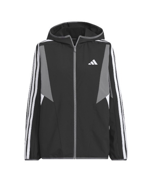 adidas(アディダス)の「アディダス adidas チーム CL ジャケット(ナイロンジャケット・レディース・ネイビー/ブラック/ホワイト・S/M/L/XL)」の8枚目の写真